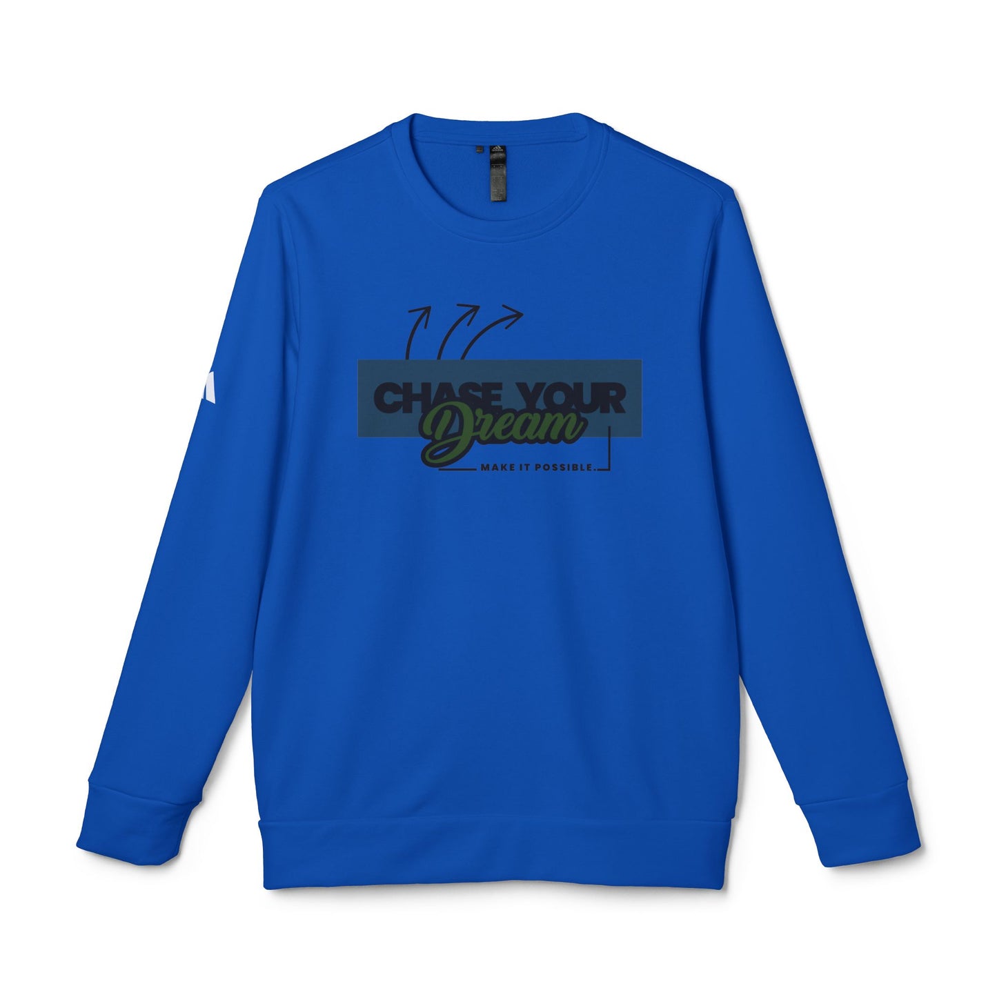 'Chase Your Dreams' - Adidas Unisex Fleece Crewneck Sweatshirt