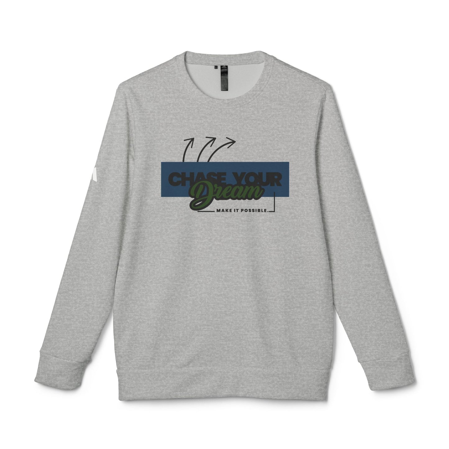 'Chase Your Dreams' - Adidas Unisex Fleece Crewneck Sweatshirt