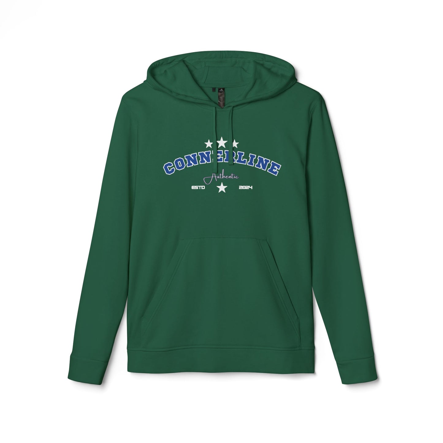 Connerline Estd. Unisex Fleece Hoodie, Cozy Sweatshirt for Comfort,