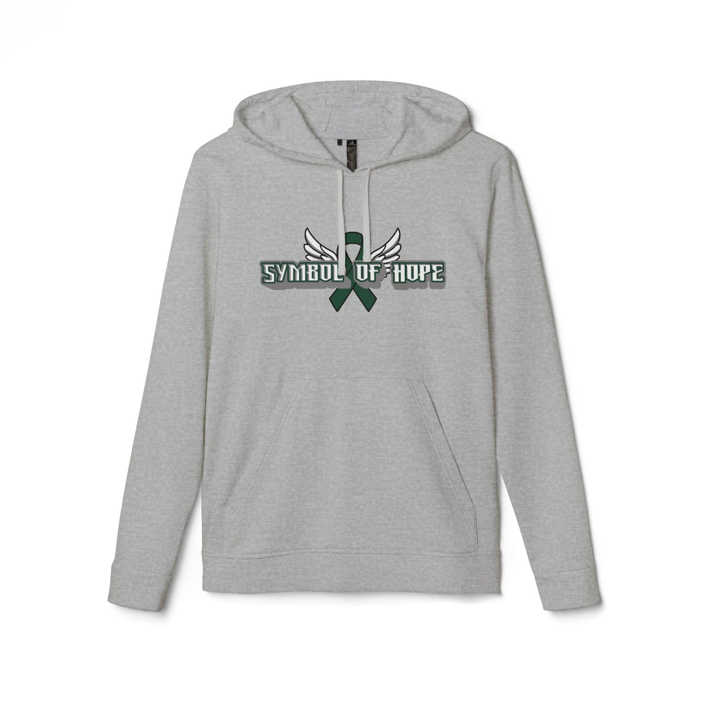 Symbol of Hope Fleece Hoodie, Unisex Hoodie, Cozy Sweatshirt, Comfortable Casual Wear