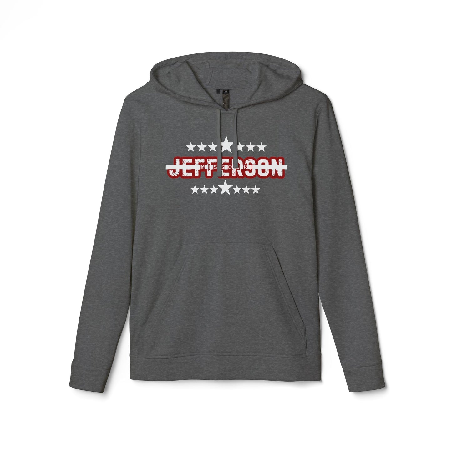 Unisex Fleece Hoodie with 'JEFFERSON' Design - Stylish & Comfortable