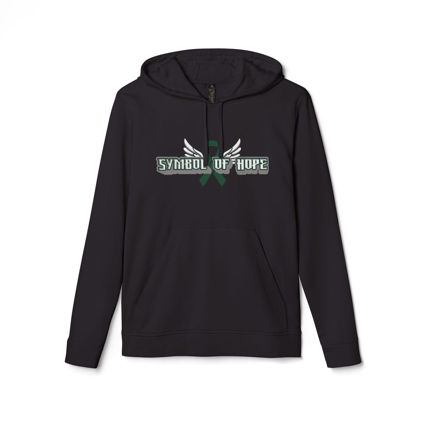 Symbol of Hope Fleece Hoodie, Unisex Hoodie, Cozy Sweatshirt, Comfortable Casual Wear