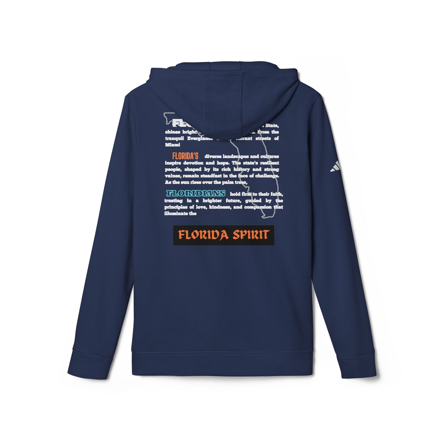 Florida Spirit Unisex Fleece Hoodie - Perfect for Florida Lovers
