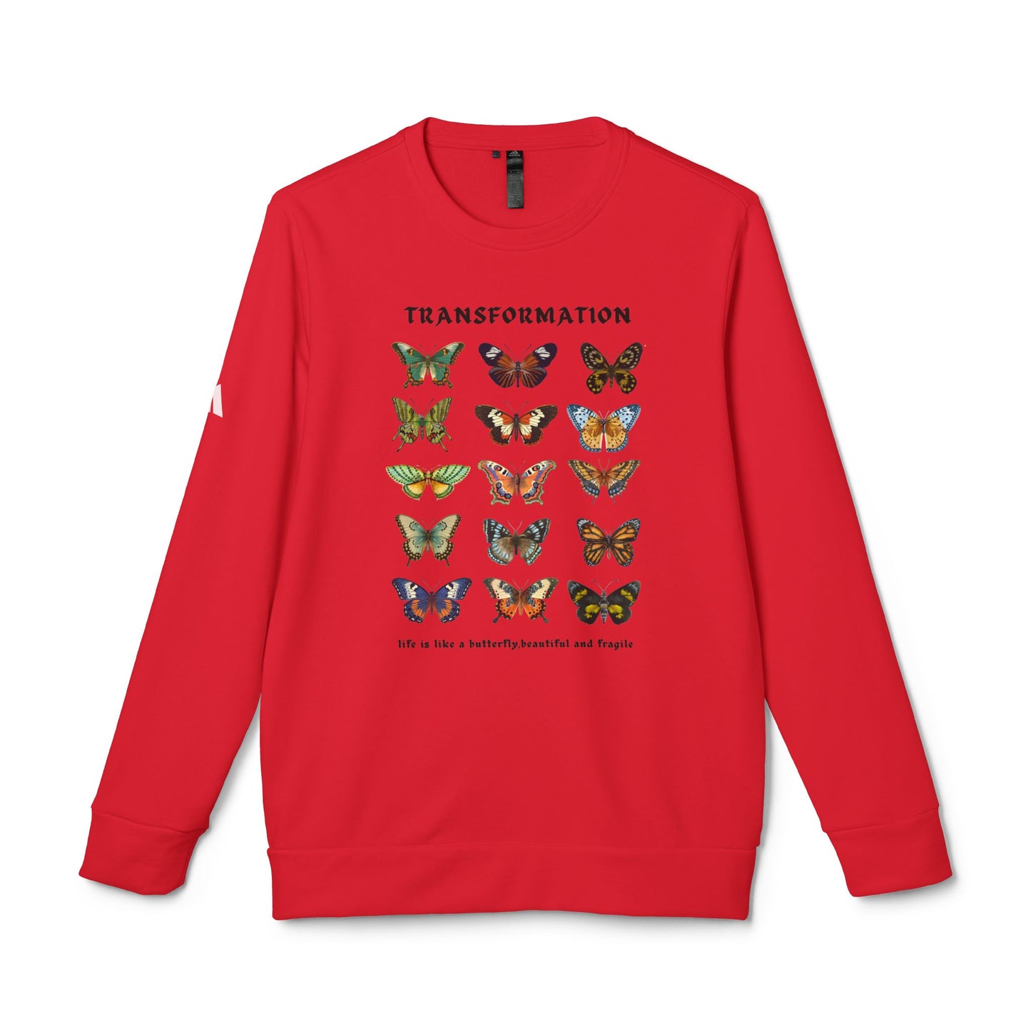 Butterfly Transformation Crewneck Sweatshirt - Unisex Fleece