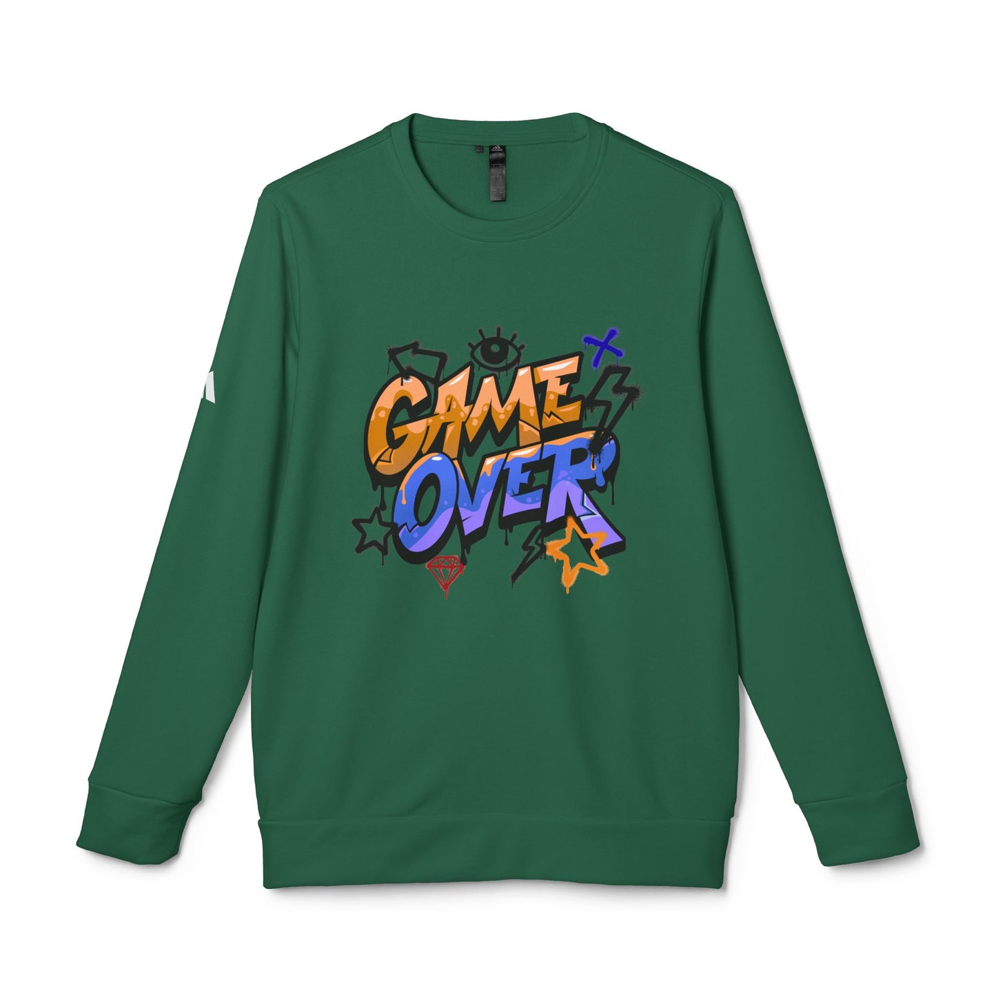 Game Over - Crewneck Sweatshirt, Casual Sweatshirt, Unisex Fleece Top, Cool Outfit