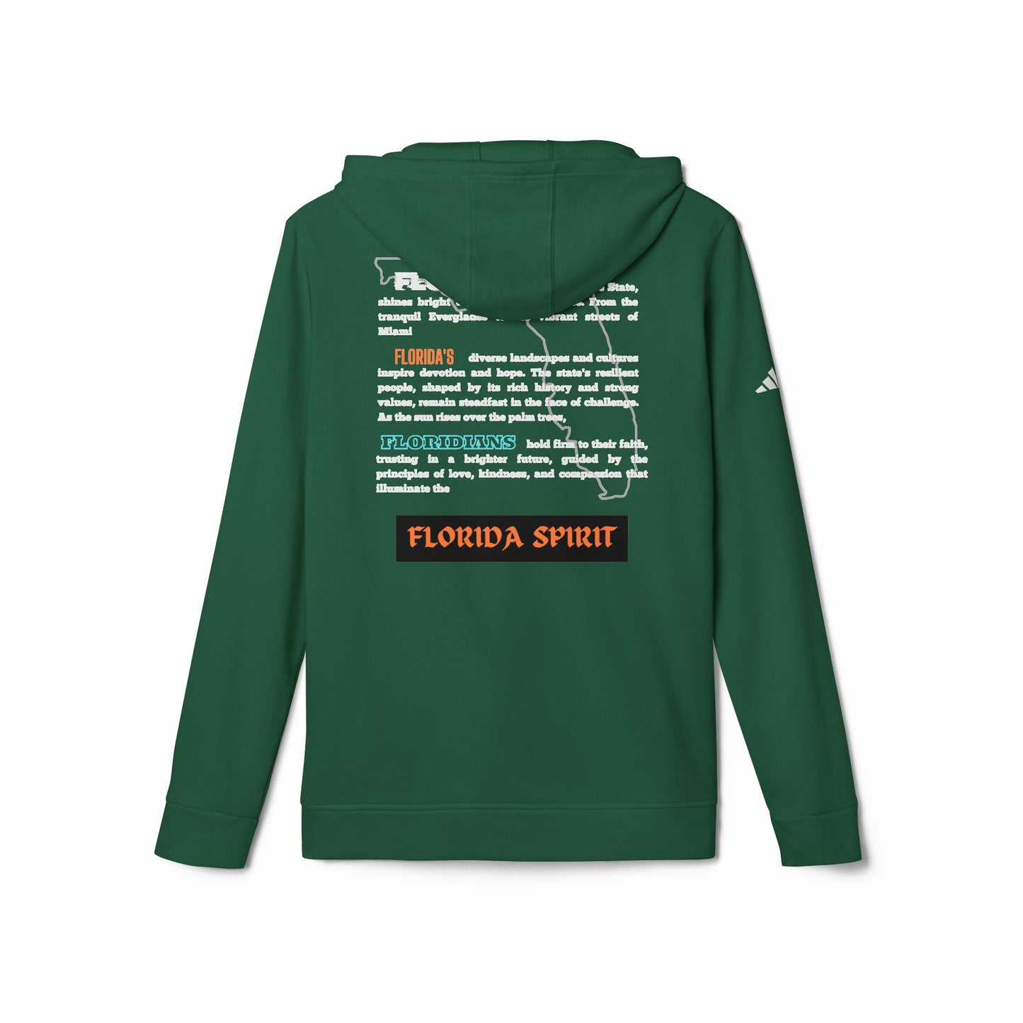 Florida Spirit Unisex Fleece Hoodie - Perfect for Florida Lovers