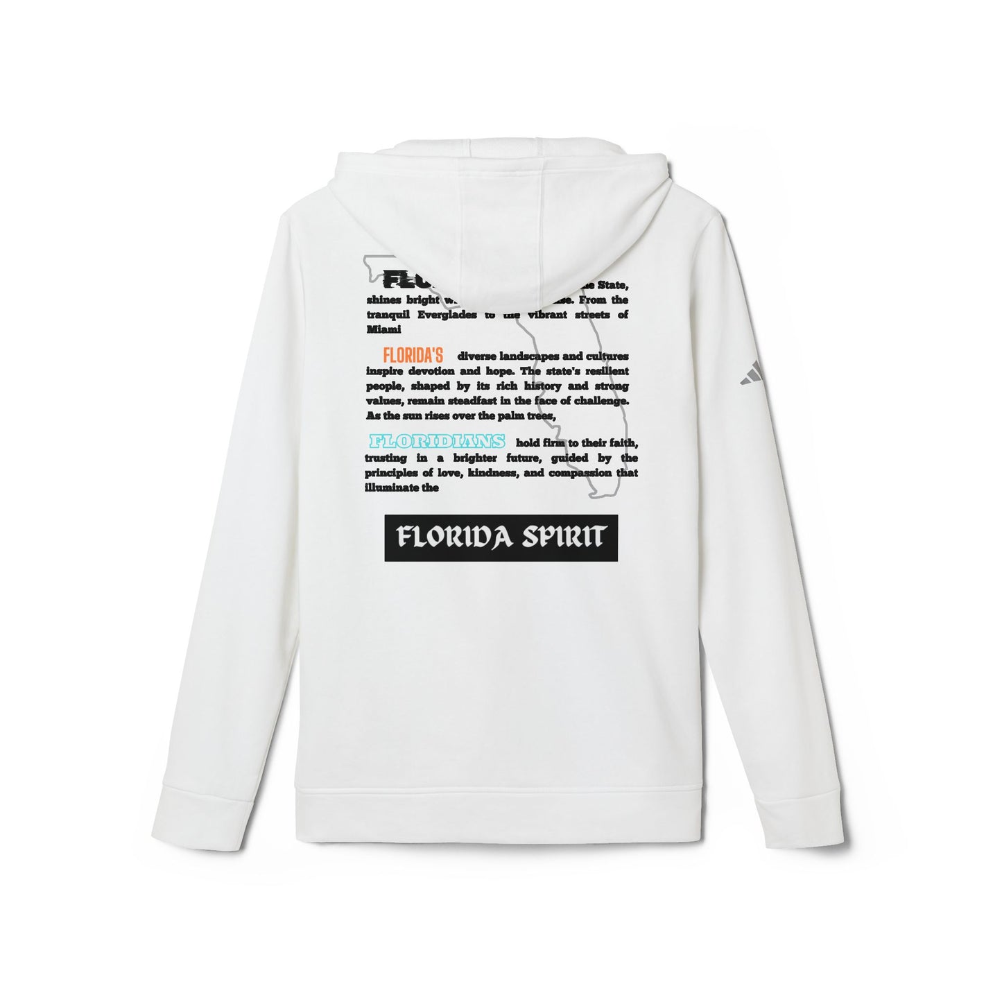Florida Spirit Unisex Fleece Hoodie - Perfect for Florida Lovers