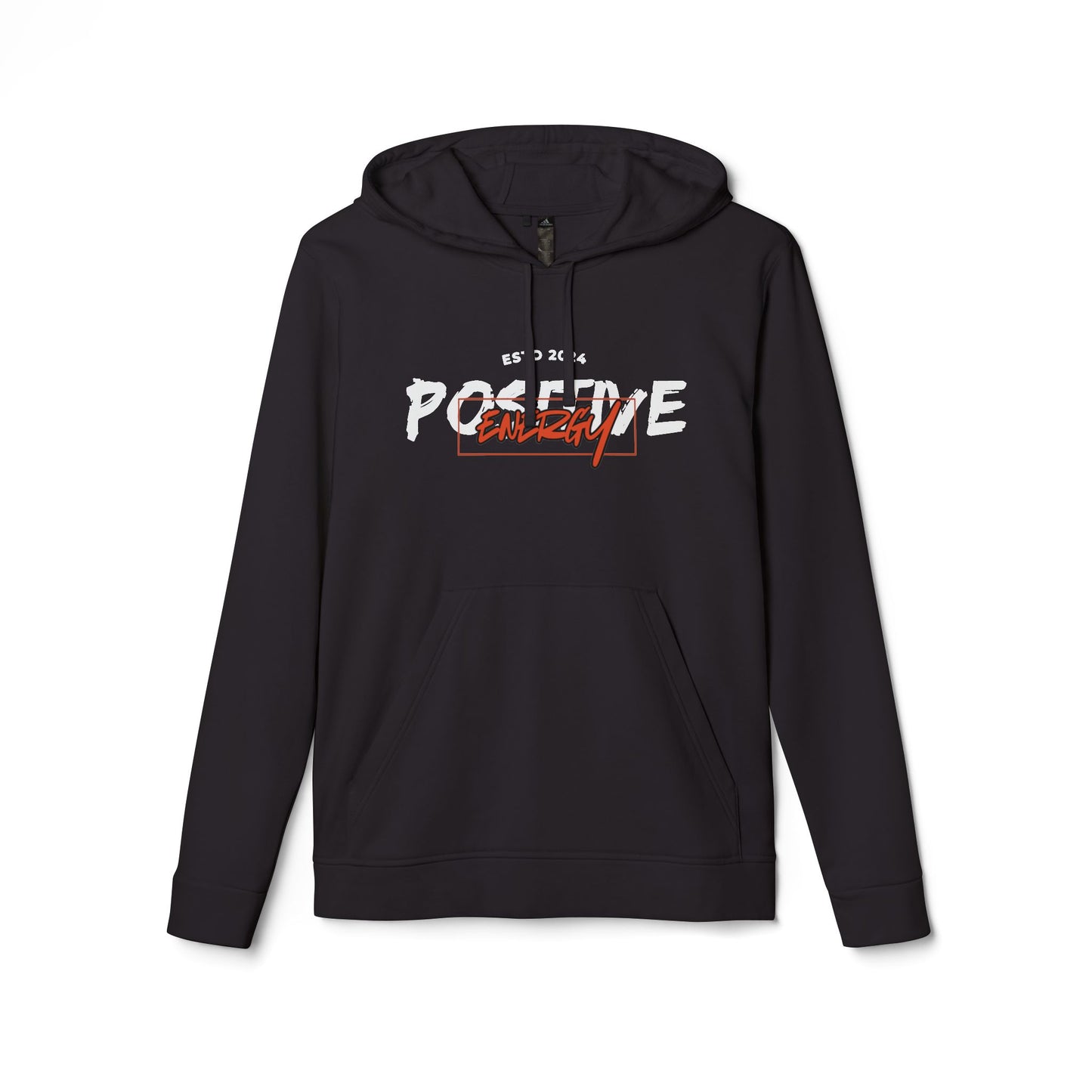 Adidas Unisex Motivational Fleece Hoodie - Casual Comfort for Everyday Wear, Perfect for Gifts, Sports, and Cozy Nights