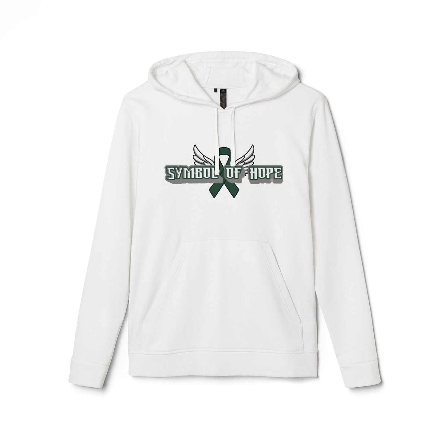 Symbol of Hope Fleece Hoodie, Unisex Hoodie, Cozy Sweatshirt, Comfortable Casual Wear