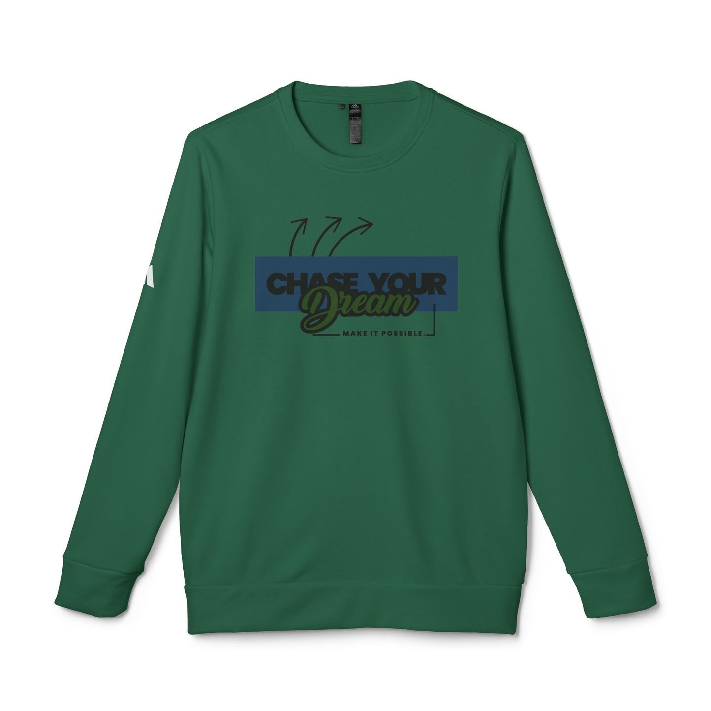 'Chase Your Dreams' - Adidas Unisex Fleece Crewneck Sweatshirt