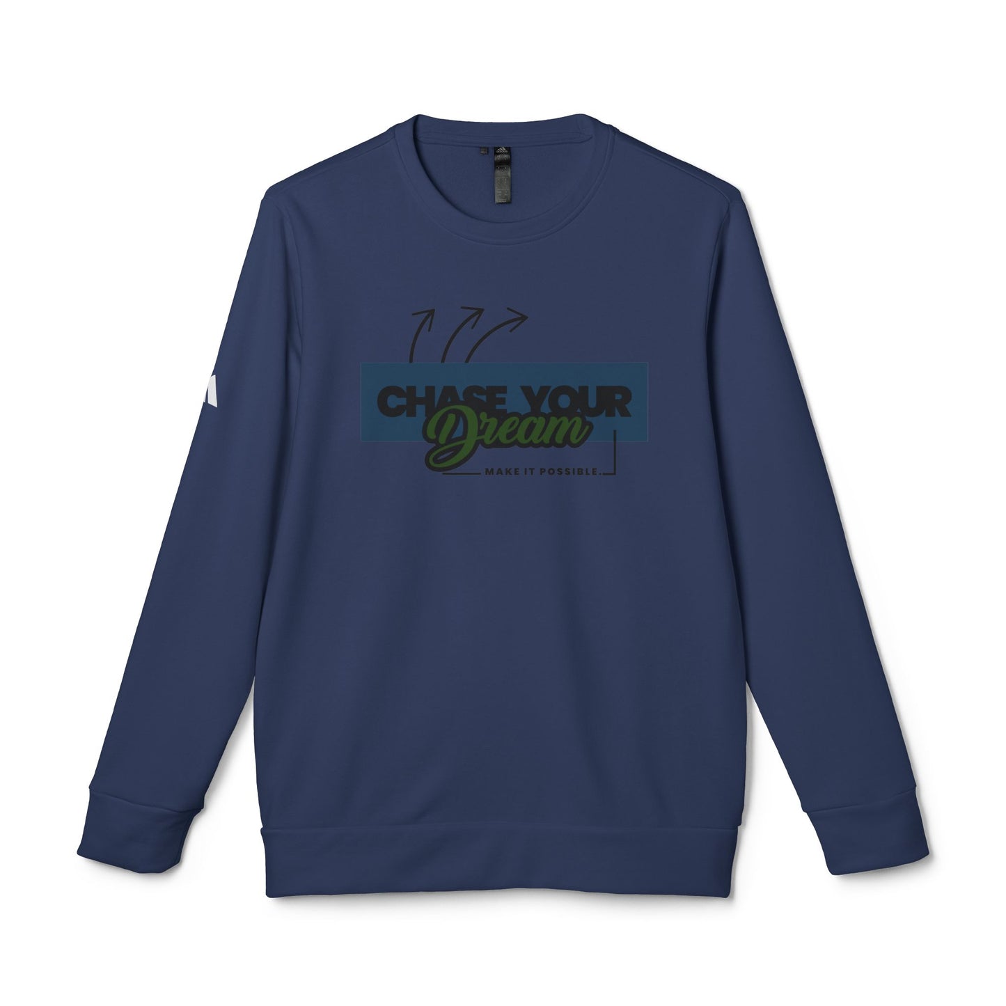 'Chase Your Dreams' - Adidas Unisex Fleece Crewneck Sweatshirt