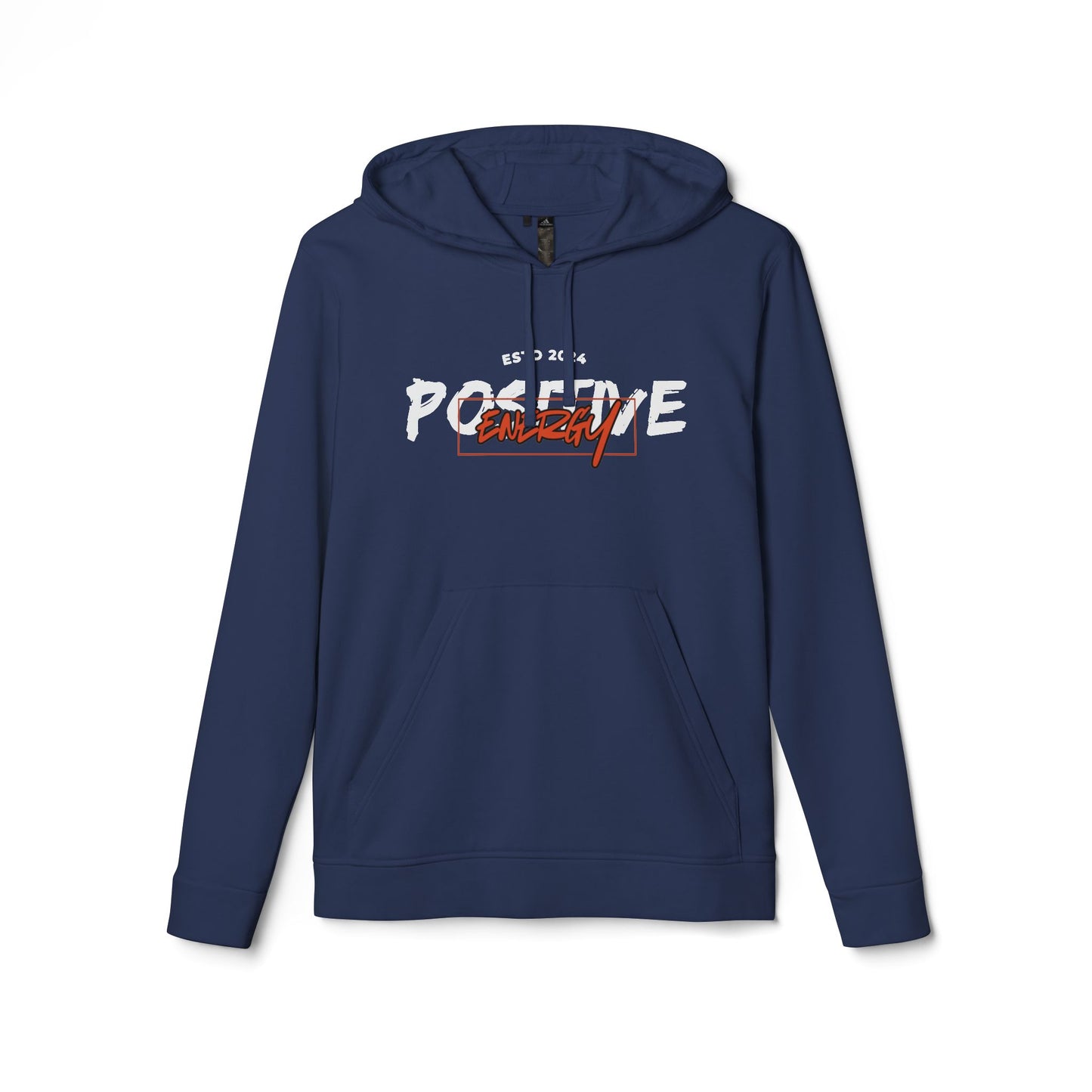 Adidas Unisex Motivational Fleece Hoodie - Casual Comfort for Everyday Wear, Perfect for Gifts, Sports, and Cozy Nights