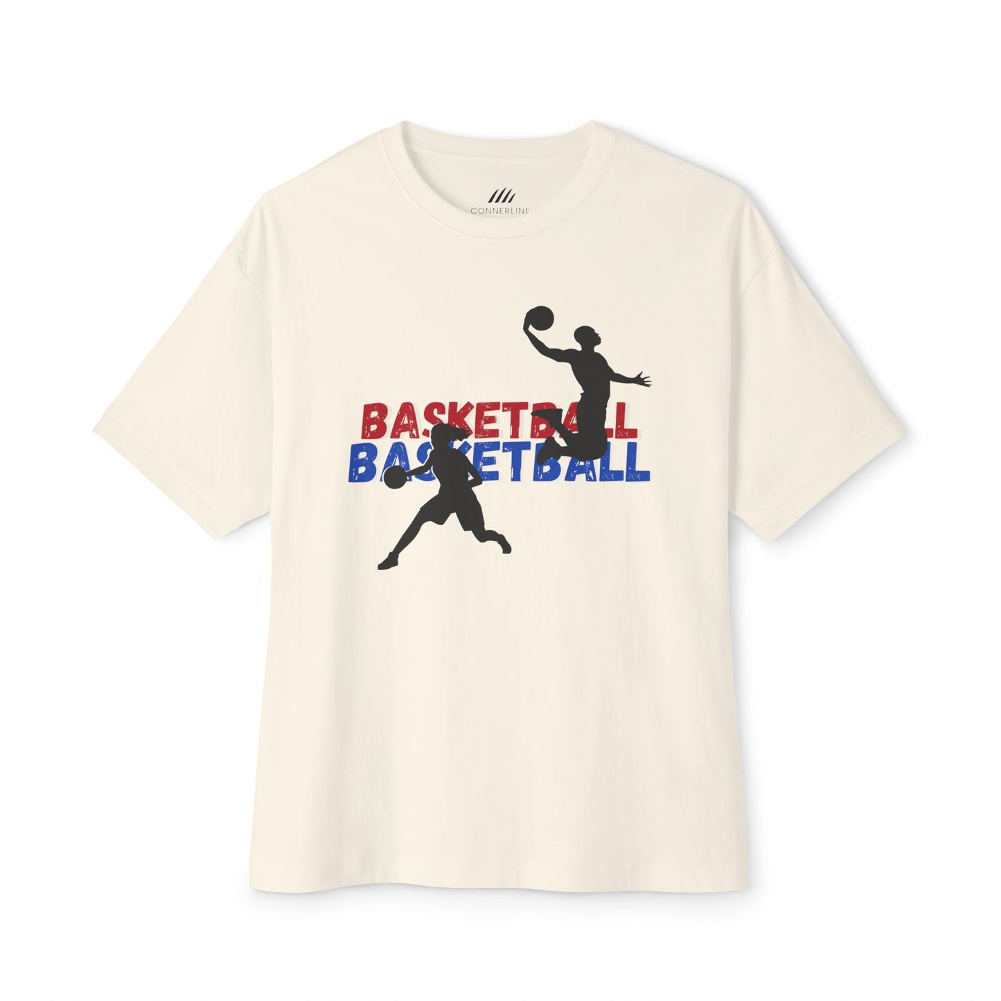 Basketball Graphic Tee for Sport Lovers, Unisex Oversized Tee, Fun Casual Wear, Gift for Athletes, Basketball Fan Shirt