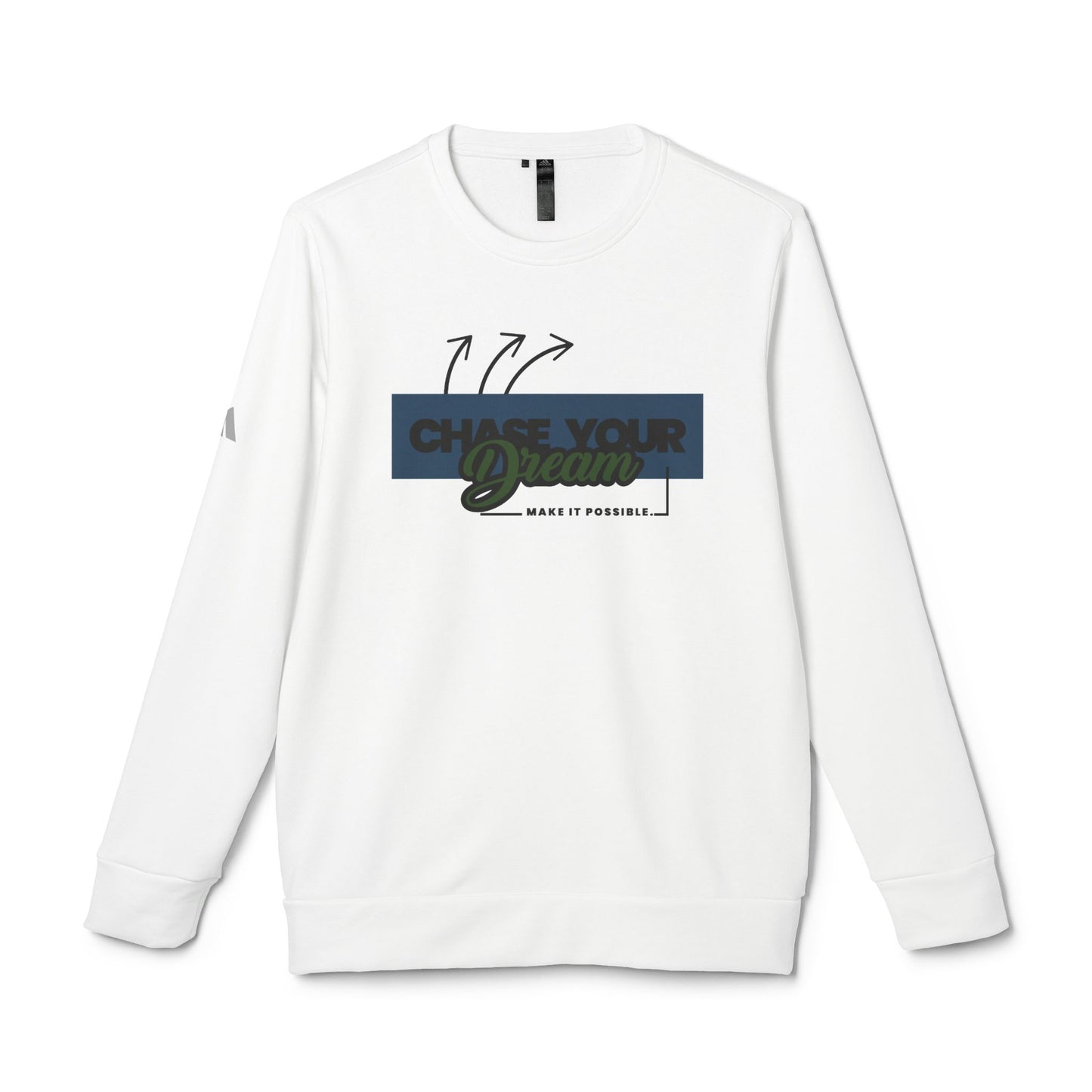 'Chase Your Dreams' - Adidas Unisex Fleece Crewneck Sweatshirt