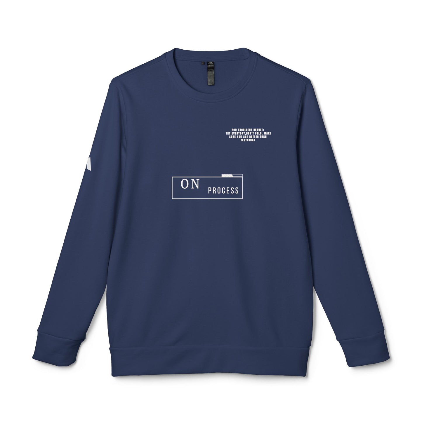 Unisex Fleece Sweatshirt - 'On Process' Style