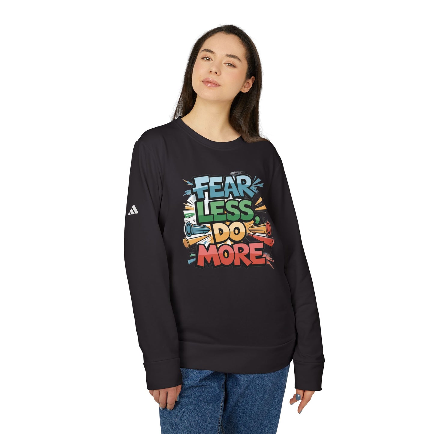 FEARLESS DO MORE 😎 Fleece Sweatshirt