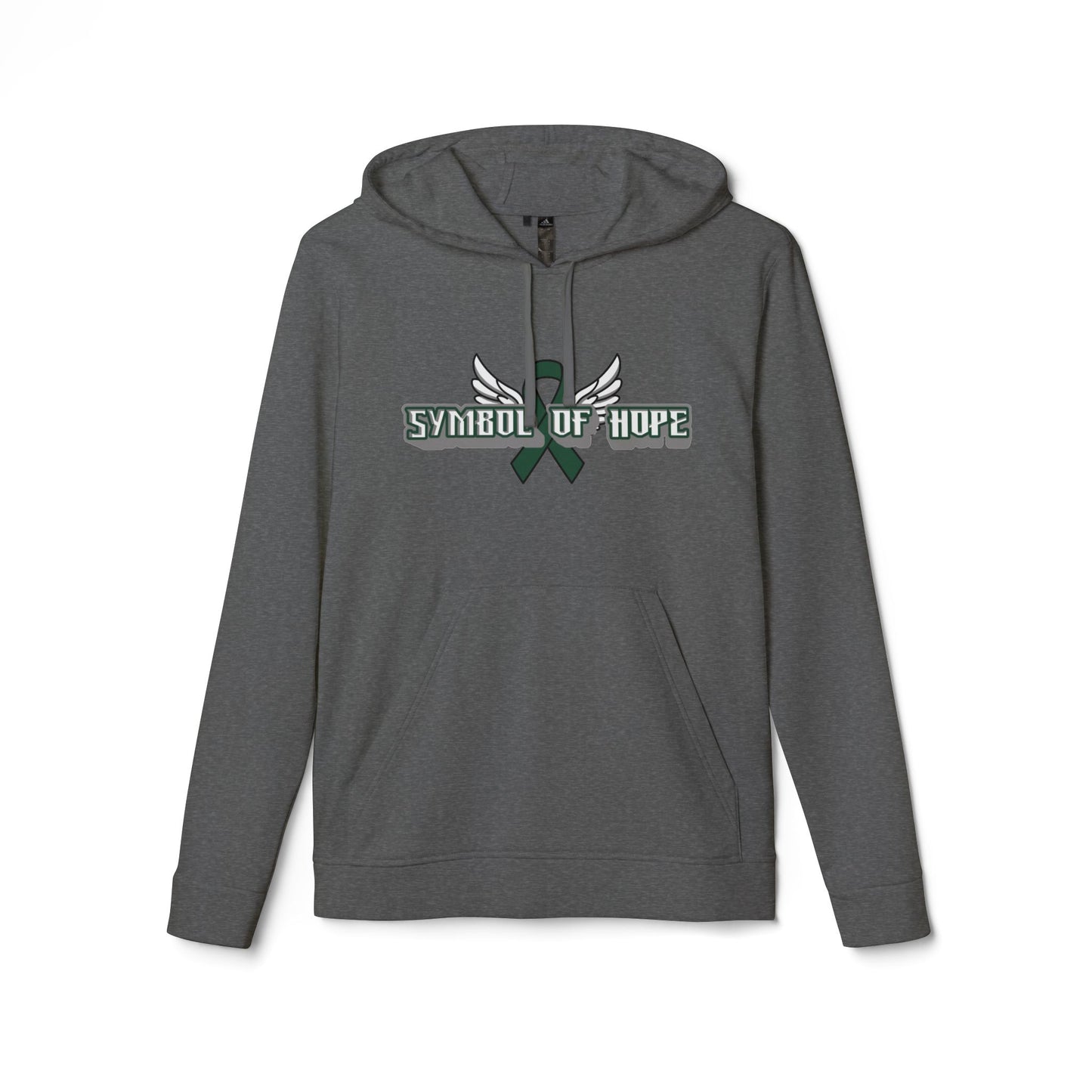Symbol of Hope Fleece Hoodie, Unisex Hoodie, Cozy Sweatshirt, Comfortable Casual Wear