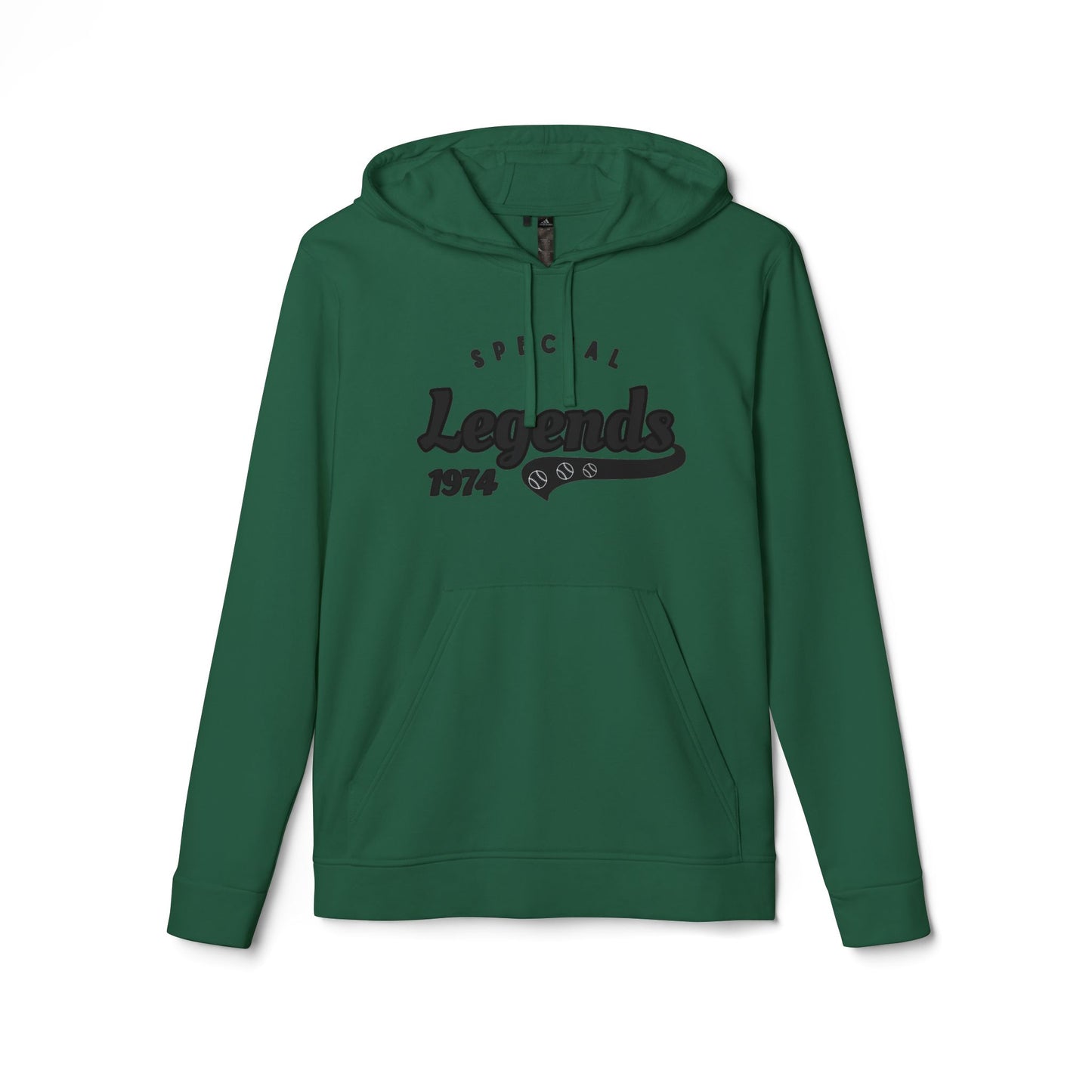 Legends 1974 Classic- Style Adidas Unisex Fleece Hoodie