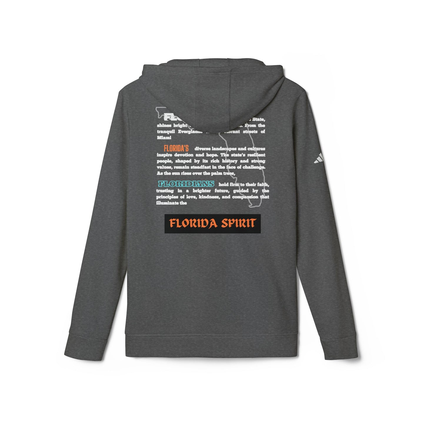 Florida Spirit Unisex Fleece Hoodie - Perfect for Florida Lovers