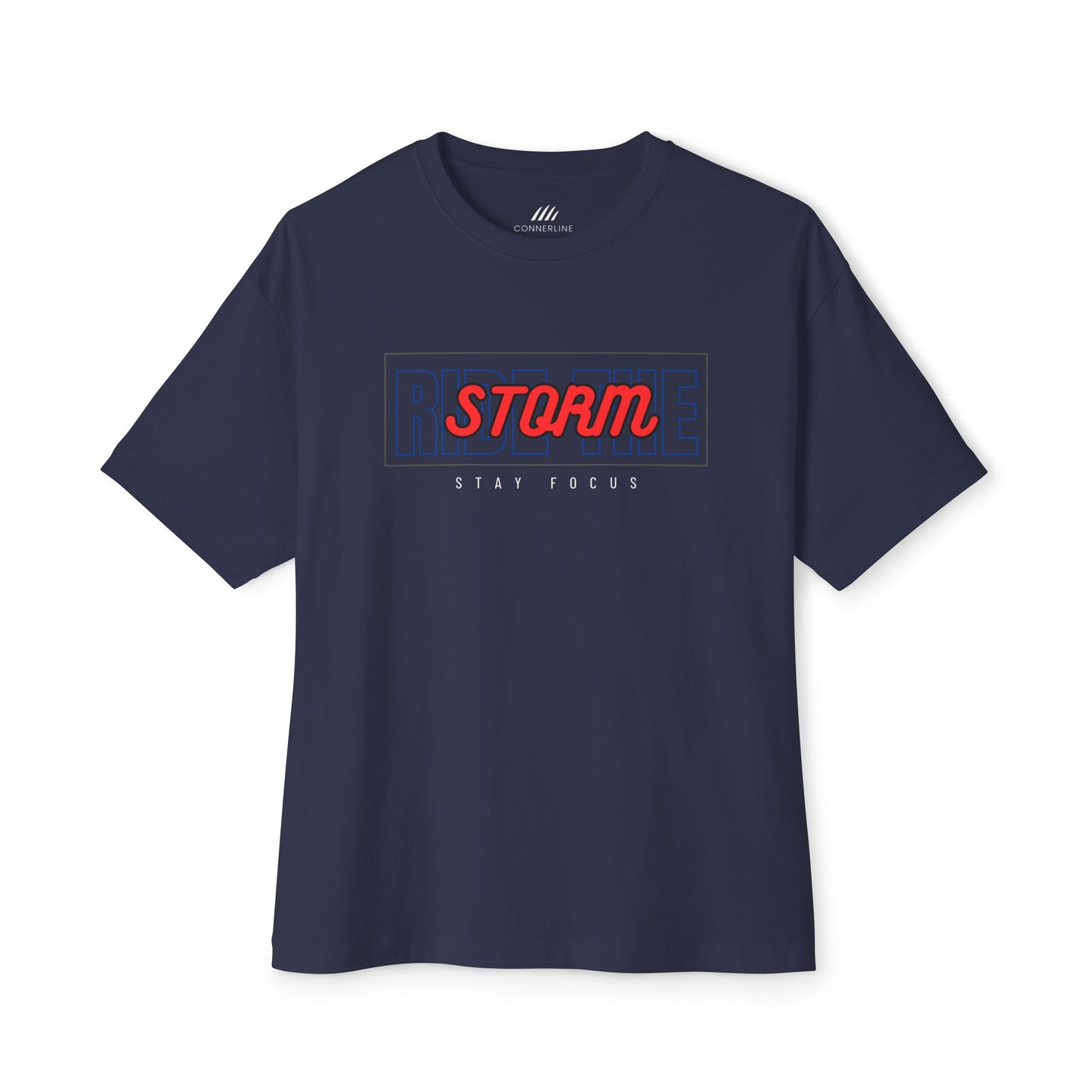 Relaxed Storm = Casual Wear, Lounge Tee, Summer Style
