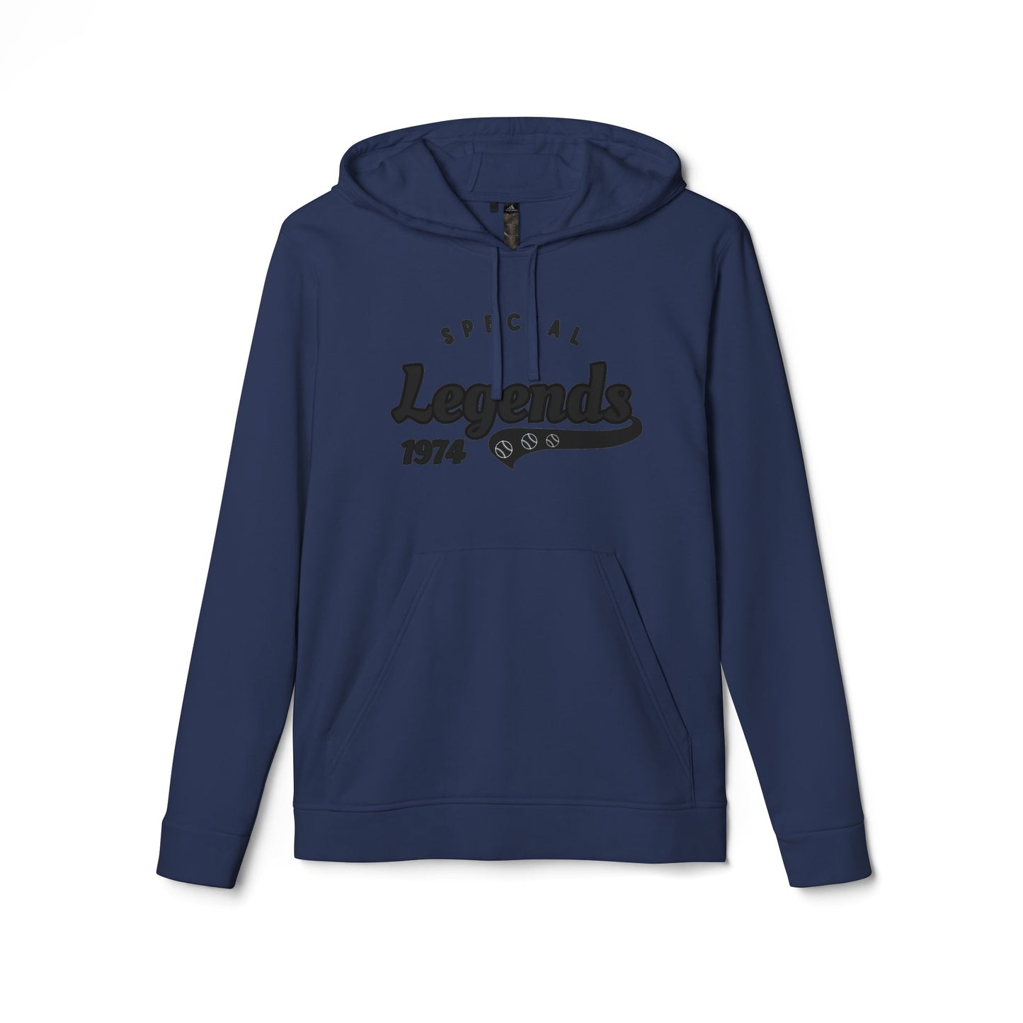 Legends 1974 Classic- Style Adidas Unisex Fleece Hoodie