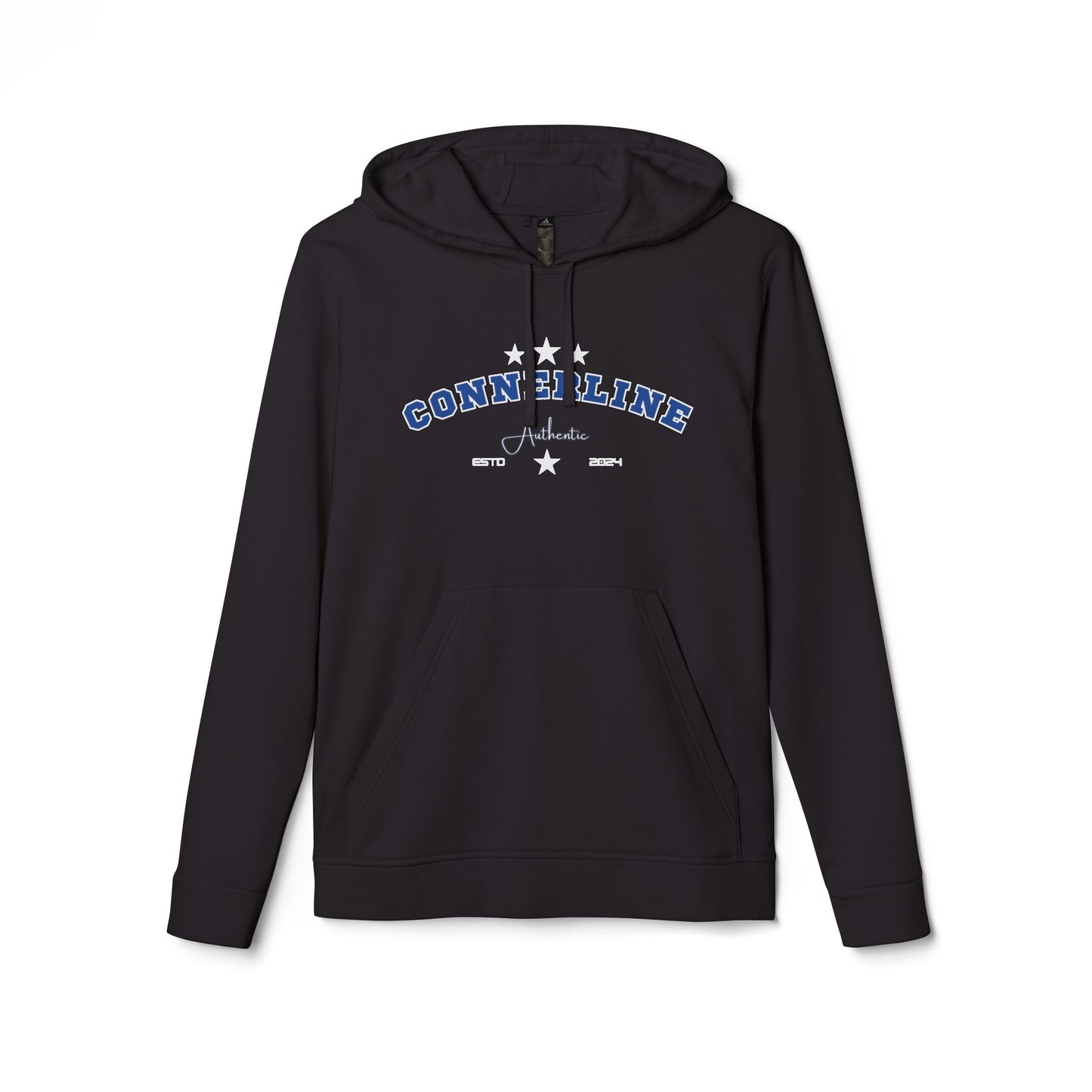 Connerline Estd. Unisex Fleece Hoodie, Cozy Sweatshirt for Comfort,