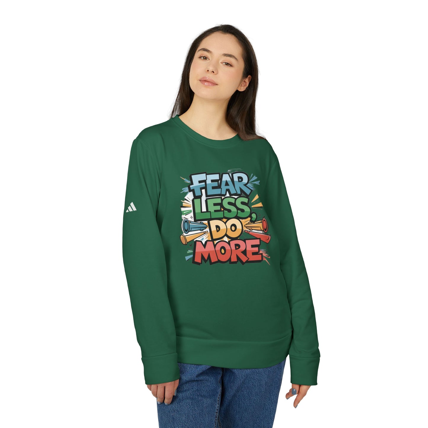 FEARLESS DO MORE 😎 Fleece Sweatshirt