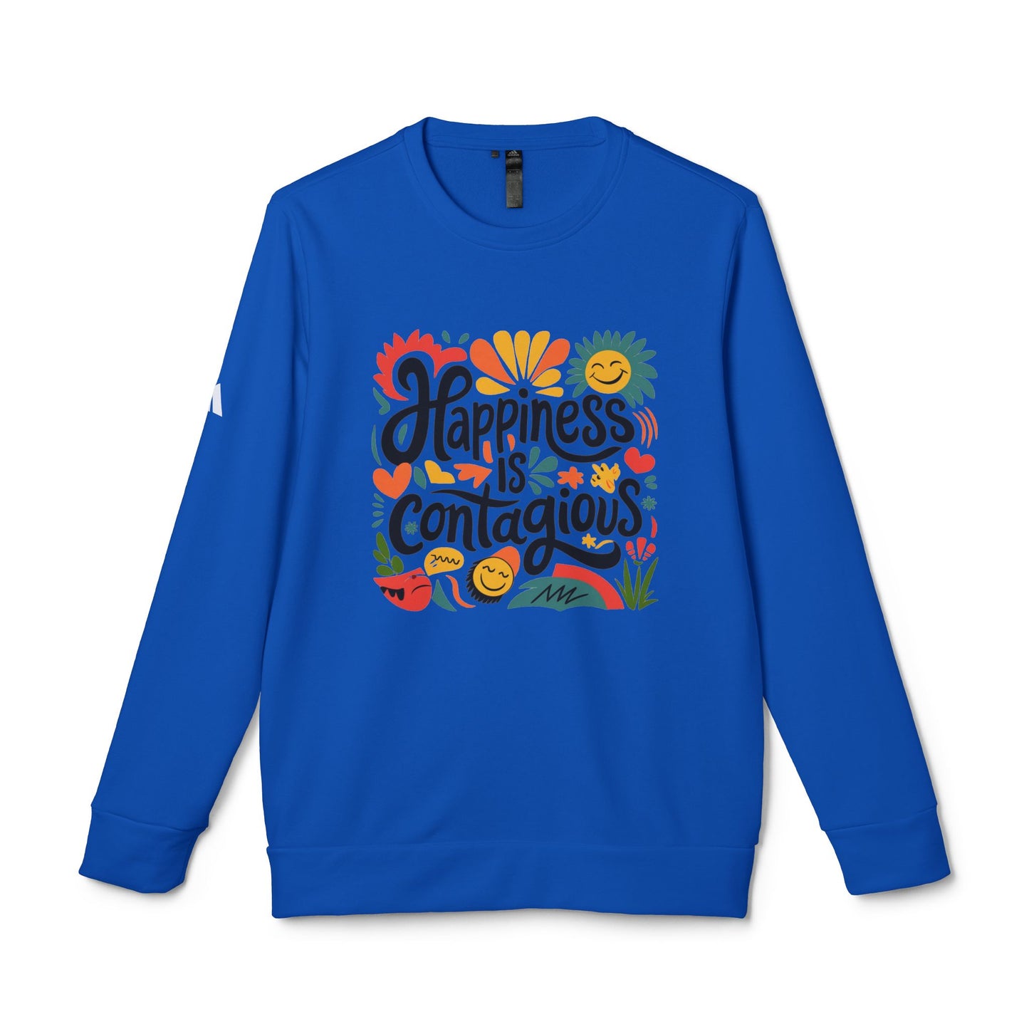 Fleece Sweatshirt - Happiness is Contagious Connerline x adidas