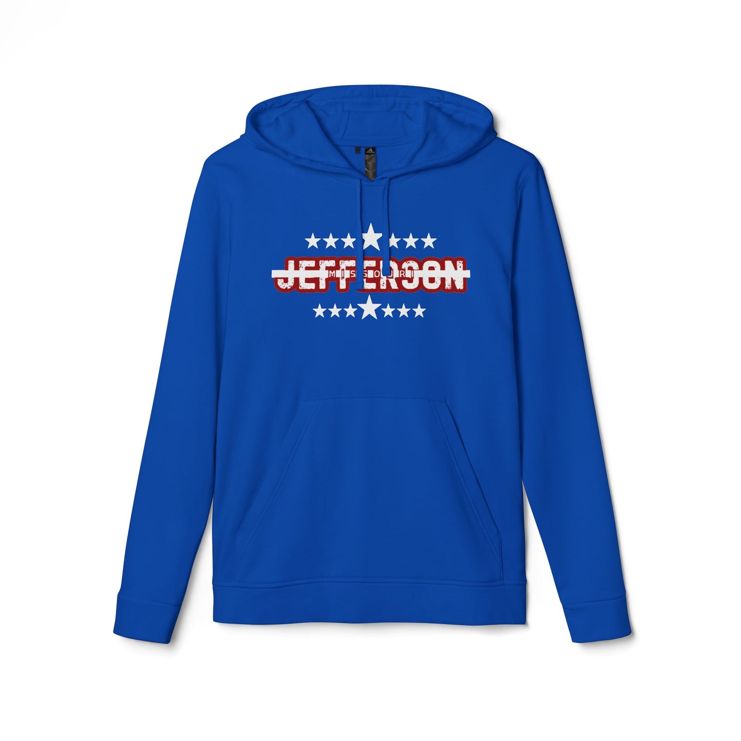 Unisex Fleece Hoodie with 'JEFFERSON' Design - Stylish & Comfortable