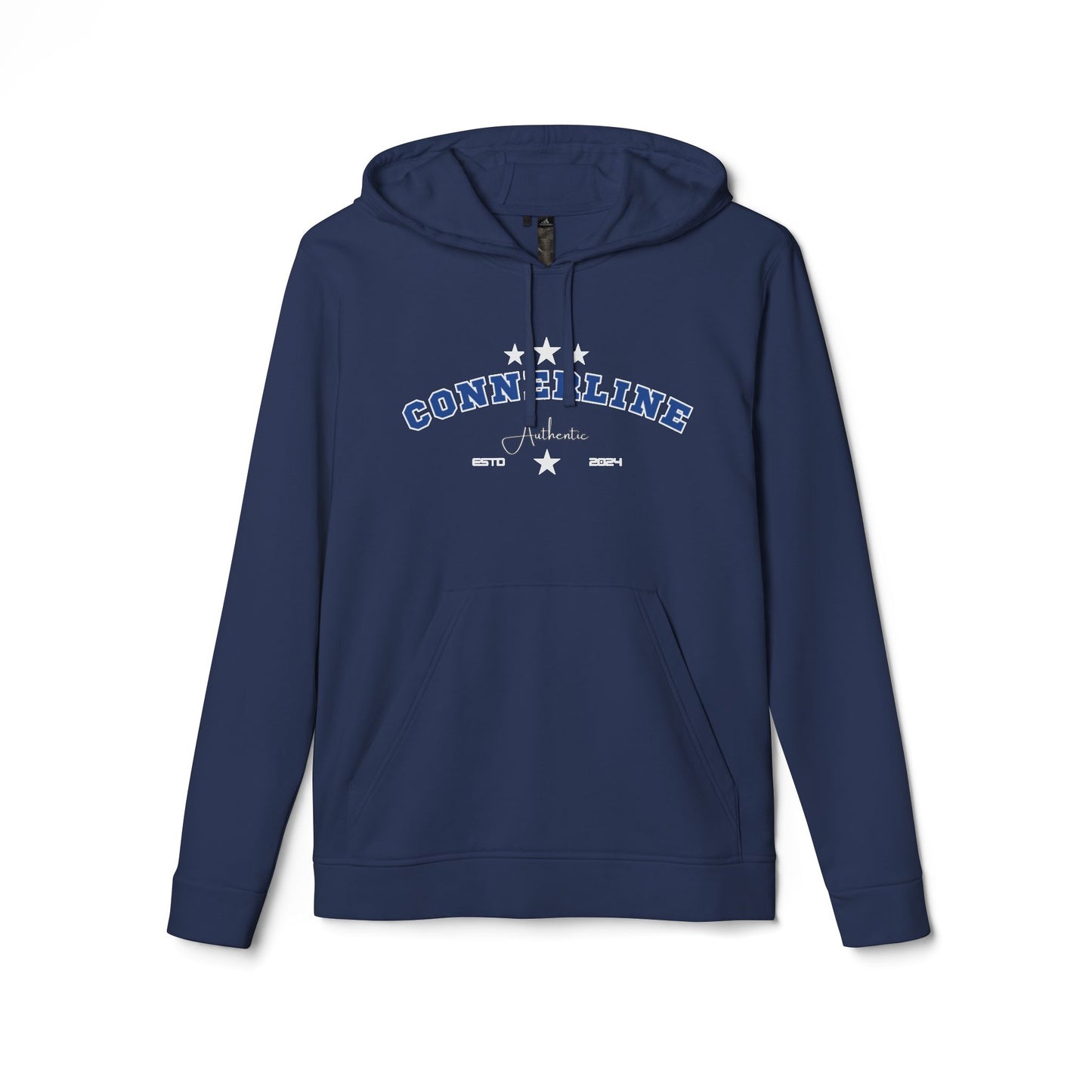 Connerline Estd. Unisex Fleece Hoodie, Cozy Sweatshirt for Comfort,
