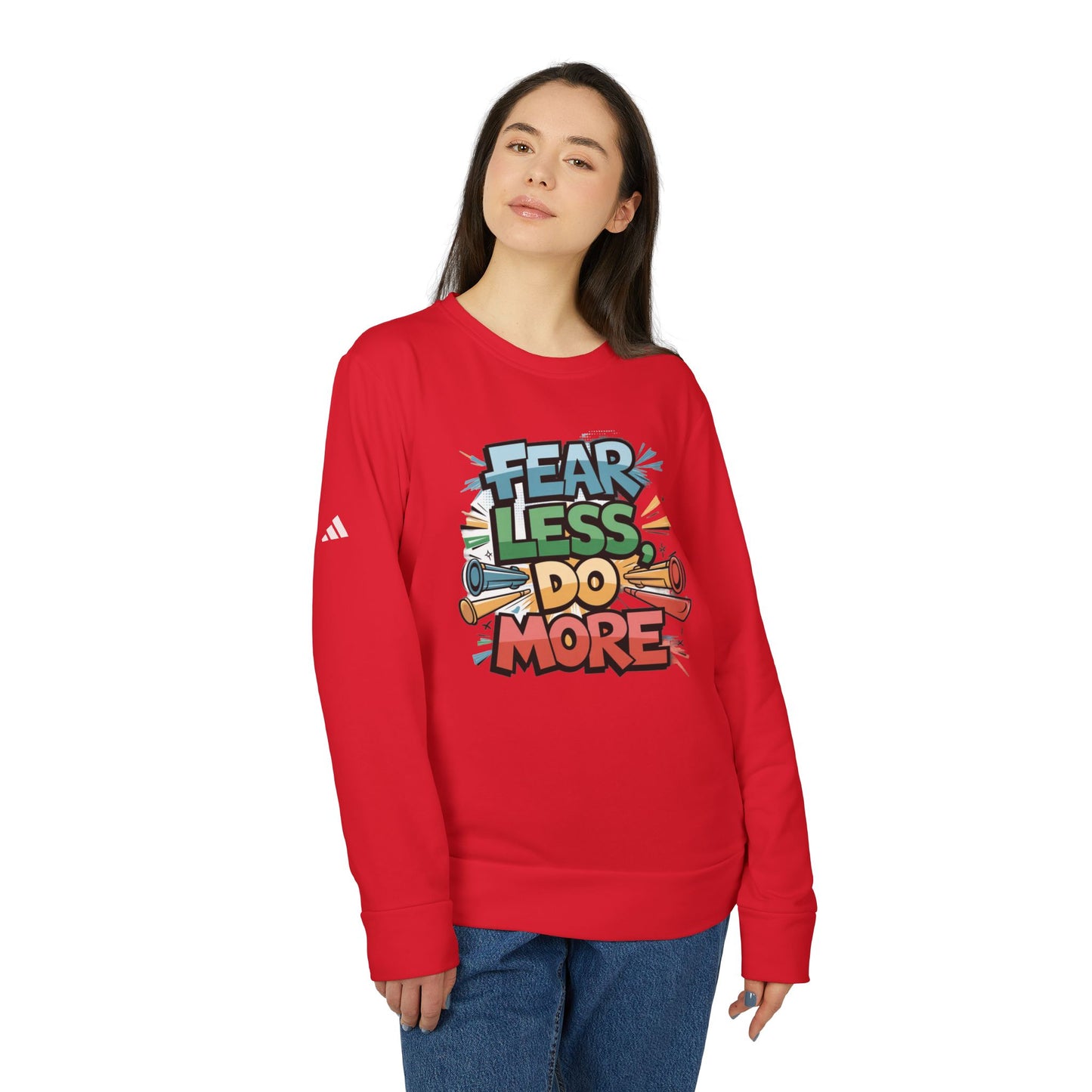 FEARLESS DO MORE 😎 Fleece Sweatshirt