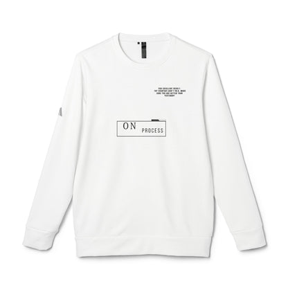 Unisex Fleece Sweatshirt - 'On Process' Style