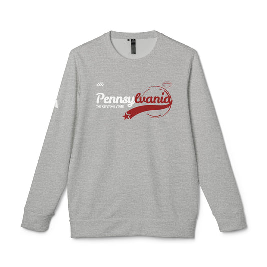 Cozy Pennsylvania Fleece Crewneck Sweatshirt | Unisex Sweatshirt for Sports Fans, Casual Wear,