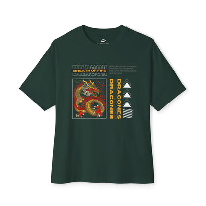 DRAGON- Oversized Tee, Unisex Casual Wear,