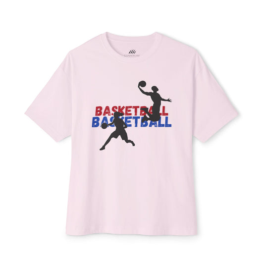 Basketball Graphic Tee for Sport Lovers, Unisex Oversized Tee, Fun Casual Wear, Gift for Athletes, Basketball Fan Shirt