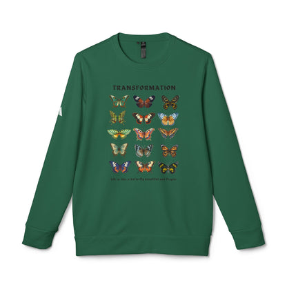 Butterfly Transformation Crewneck Sweatshirt - Unisex Fleece