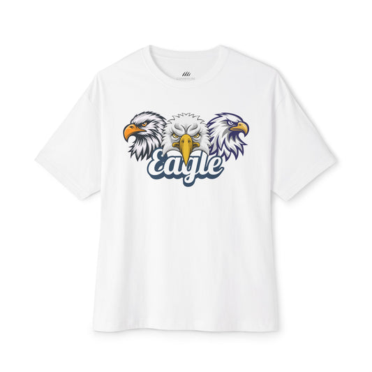 Eagle  Oversized Tee, Unisex Casual Style, Wildlife Fashion