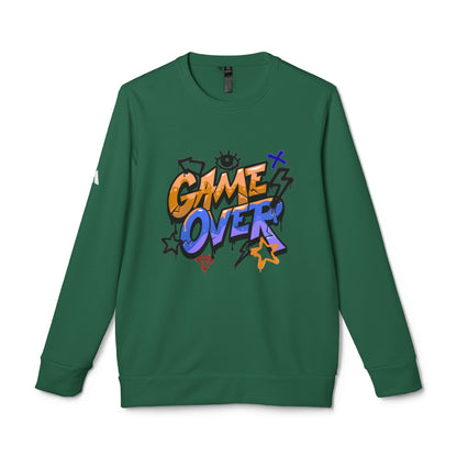 Game Over - Crewneck Sweatshirt, Casual Sweatshirt, Unisex Fleece Top, Cool Outfit