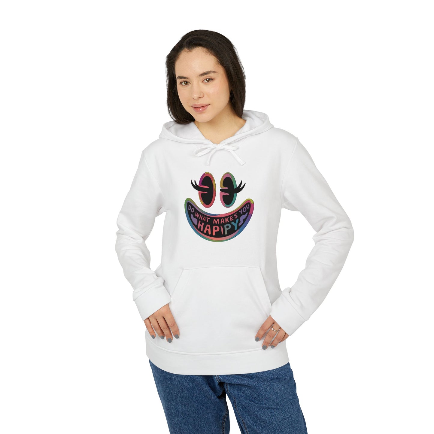 Do what makes you happy [Connerline x adidas] Unisex Fleece Hoodie
