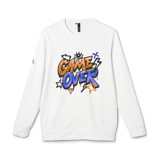 Game Over - Crewneck Sweatshirt, Casual Sweatshirt, Unisex Fleece Top, Cool Outfit