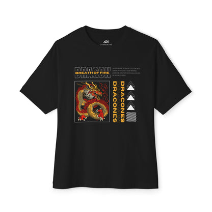 DRAGON- Oversized Tee, Unisex Casual Wear,