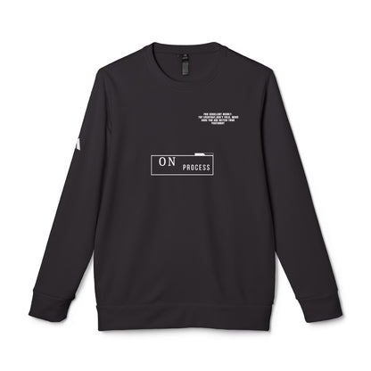 Unisex Fleece Sweatshirt - 'On Process' Style