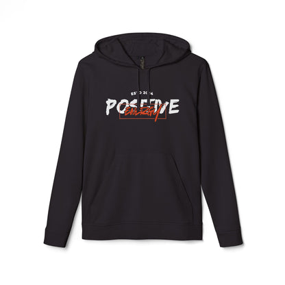Adidas Unisex Motivational Fleece Hoodie - Casual Comfort for Everyday Wear, Perfect for Gifts, Sports, and Cozy Nights