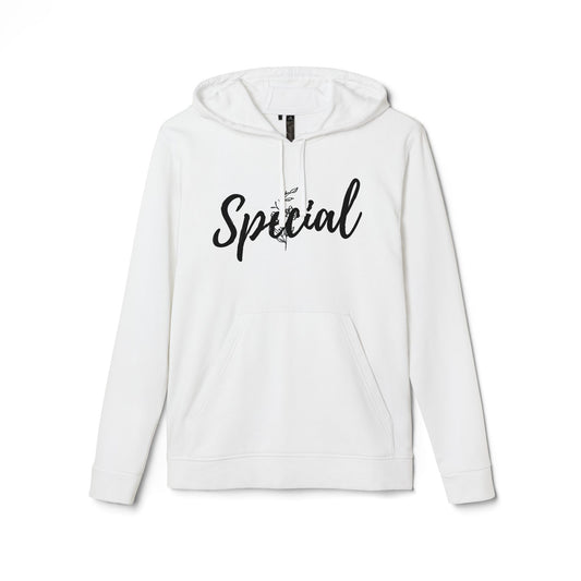 Unisex Fleece Hoodie - Special Floral Design