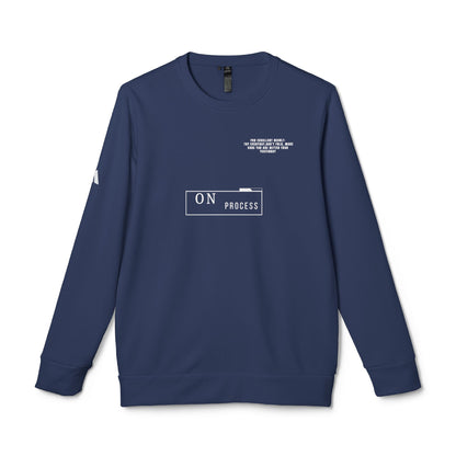 Unisex Fleece Sweatshirt - 'On Process' Style