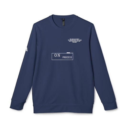 Unisex Fleece Sweatshirt - 'On Process' Style