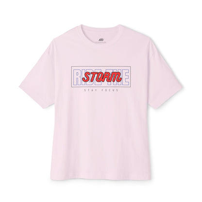 Relaxed Storm = Casual Wear,  Lounge Tee, Summer Style