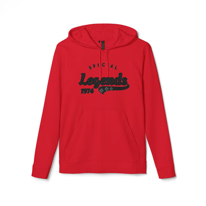 Legends 1974 Classic- Style Adidas Unisex Fleece Hoodie
