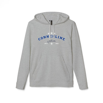 Connerline Estd. Unisex Fleece Hoodie, Cozy Sweatshirt for Comfort,