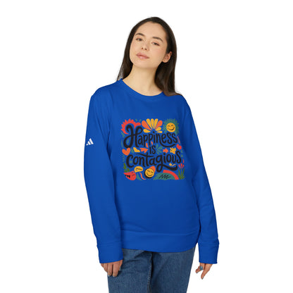 Fleece Sweatshirt - Happiness is Contagious Connerline x adidas